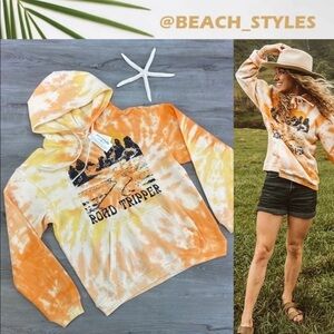 🔆PURA VIDA🔆 TIE DYE ROAD TRIPPER HOODIE